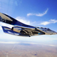 La VSS Unity, durante un descenso en una foto de archivo de 2018.